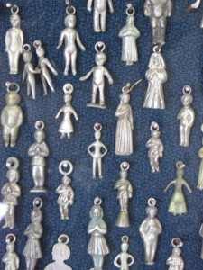 Charms like these probably signify gratitude for healing of ailments of the whole person.
